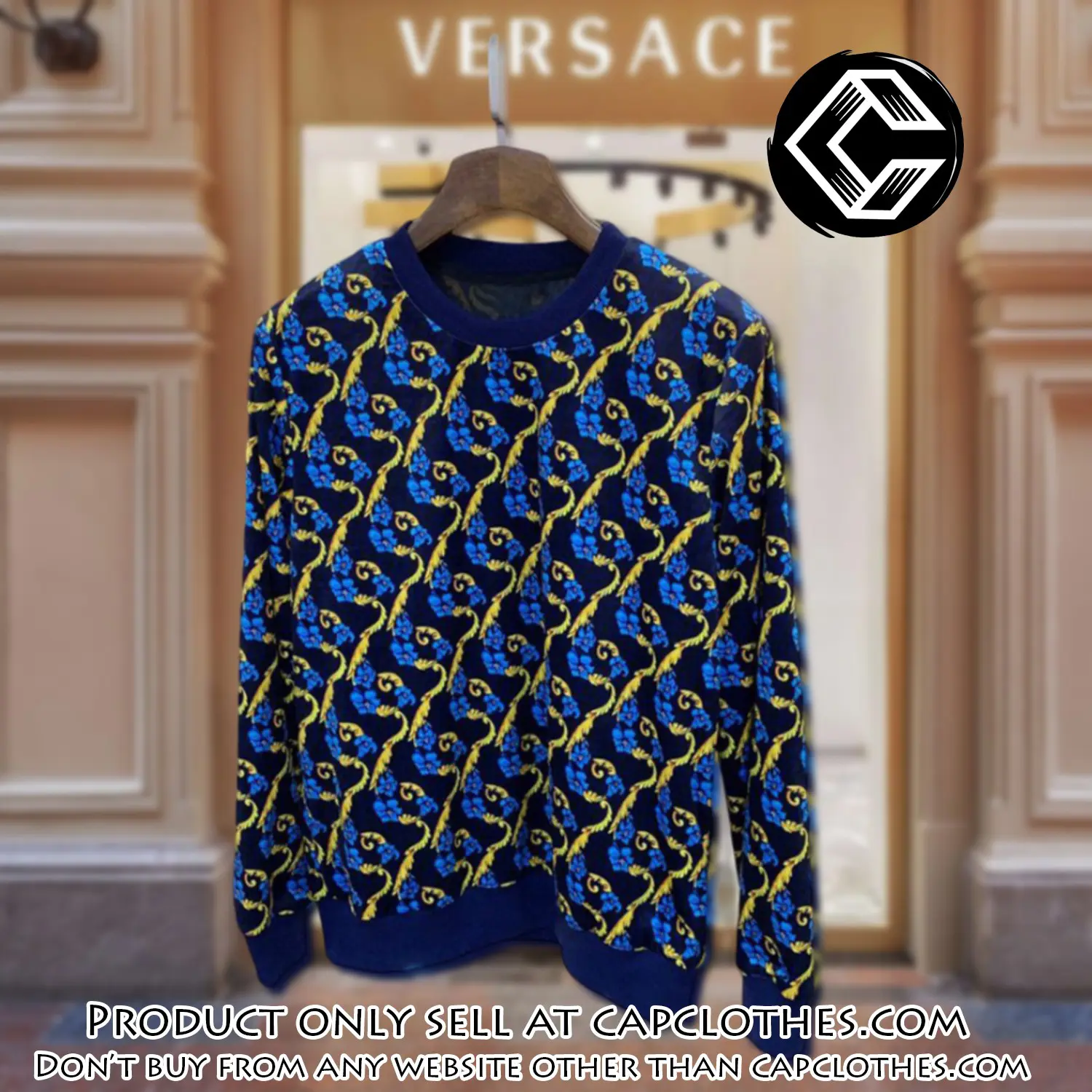Versace luxury ugly sweater for winter lzu1408 cc0244157